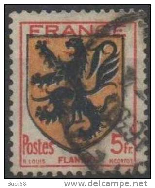 FRANCE 602 (o) Armoirie Blason écu Province : Flandre (2) - 1941-66 Coat Of Arms And Heraldry