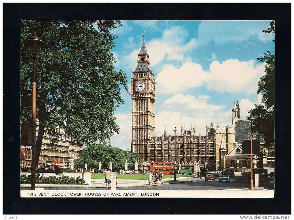 ENGLAND  LONDON - UNITED KINGDOM - THE CLOCK TOWER IS AT THE WESTMINSTER BRIDGE -  UNCIRCULATED - Houses Of Parliament