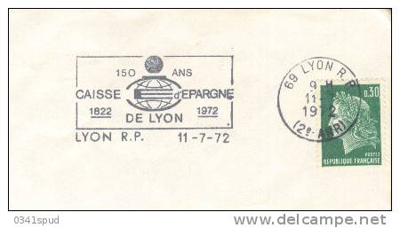 1972  France   69  Lyon Banque Banca Bank - Monnaies