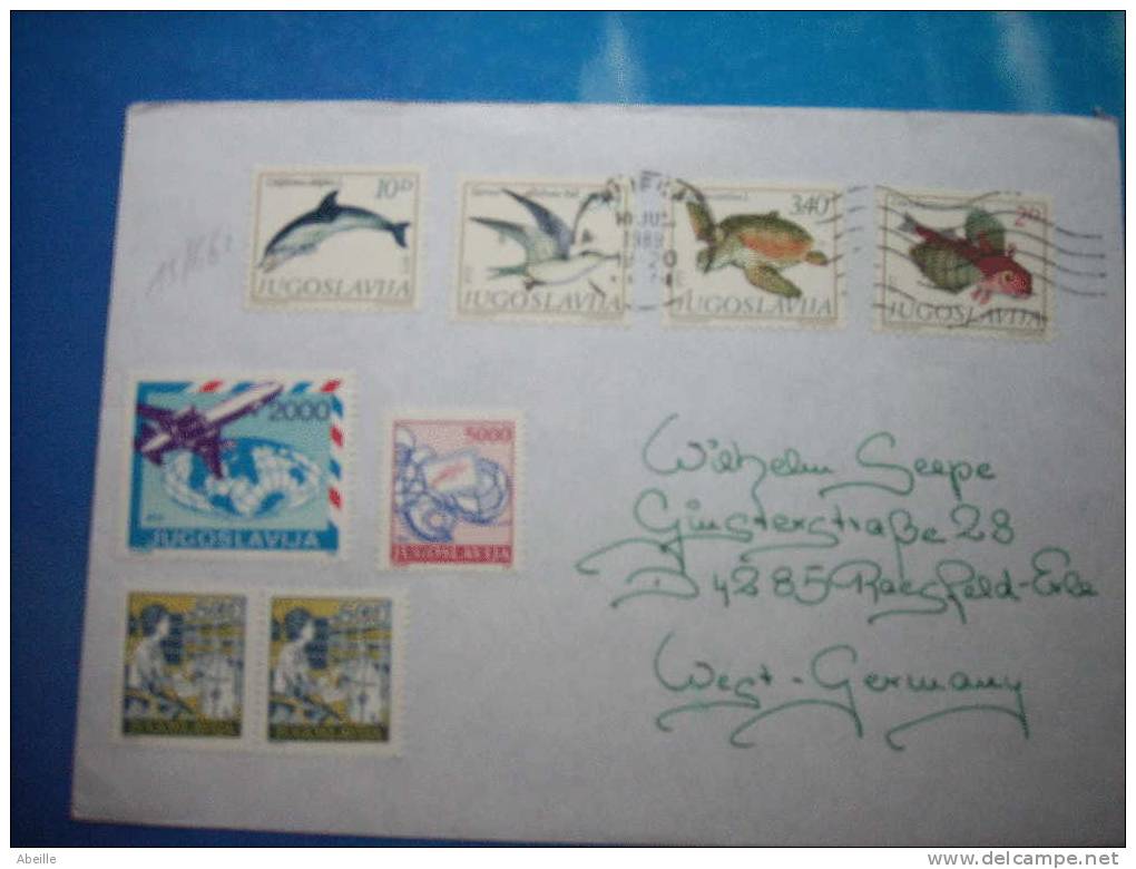 15/561   LETTRE   JOEGOSLAVIE - Dolphins