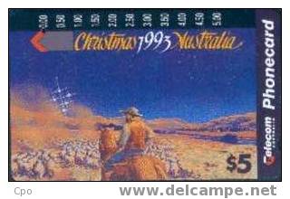 # AUSTRALIA 65 Christmas 1993 - Outback Christmas 5 Anritsu   Tres Bon Etat - Australia