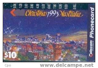 # AUSTRALIA 66 Christmas 1993 - City Christmas 10 Anritsu   Tres Bon Etat - Australie