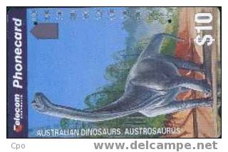 # AUSTRALIA 68 Australian Dinosaurs - Muttaburrasaurus 5 Anritsu   Tres Bon Etat - Australien