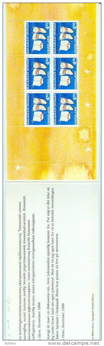 Groenland  -    Yv  308/9  ** - MNH  -   En Carnet  -  Valeur 55 - Carnets