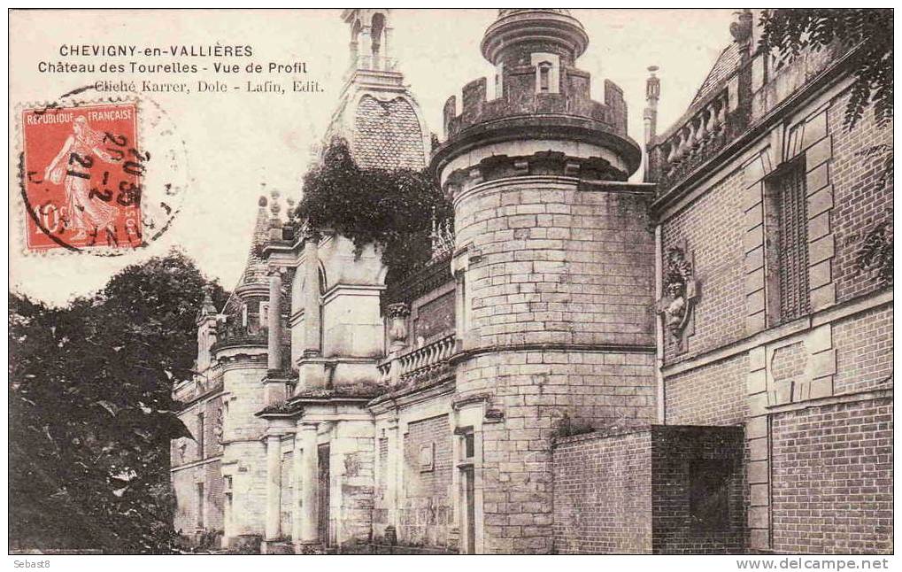 CHEVIGNY EN VALLIERES CHATEAU DES TOURELLES - Autres & Non Classés