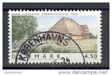 Denmark 2005 Mi. 1391  4.50 Kr Residential Building Wohngebäude Marschof Eiderstadt 1653 - Used Stamps