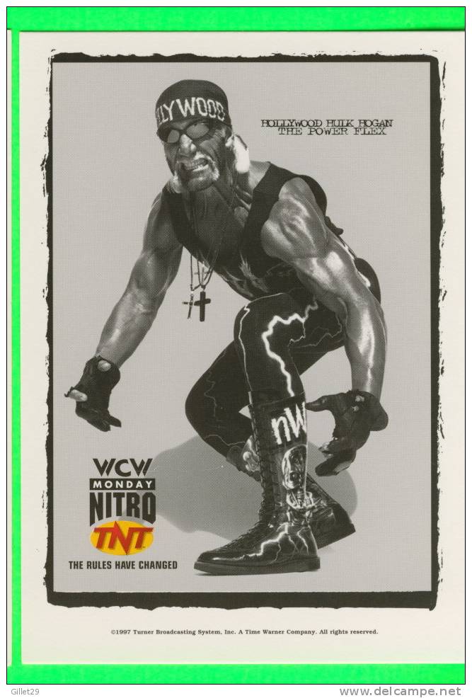 LUTTE - WRESTLING - WCW/NWO - WWE,  HULK HOGAN - MONDAY NITRO TNT, 1997 - THE POWER FLEX - - Worstelen