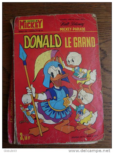 LE  JOURNAL DE MICKEY SPECIAL HS N° 1081 BIS DONALD LE GRAND 1973 - Disney