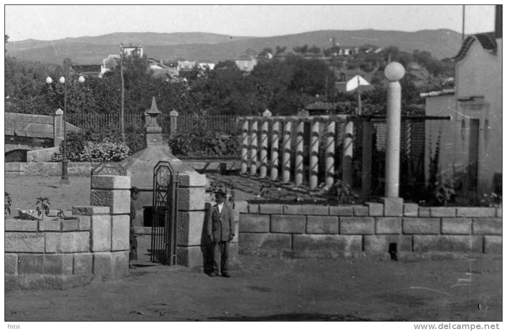 OLD REAL PHOTO POSTCARD CHAVES AGUAS TERMAIS PORTUGAL CARTE POSTAL - Vila Real