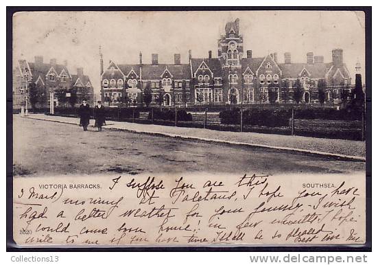 ANGLETERRE - Southsea - Victoria Barracks - Other & Unclassified