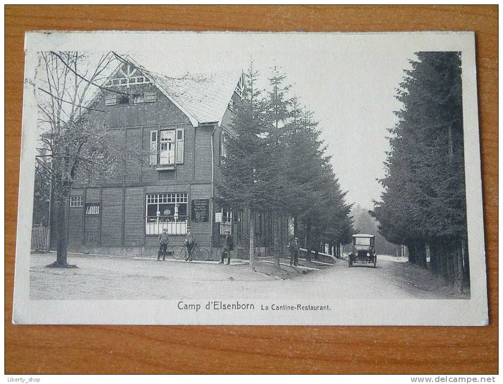 LA CANTINE - RESTAURANT / CAMP D'ELSENBORN - Anno 1926 ( Zie Foto Details ) !! - Elsenborn (camp)