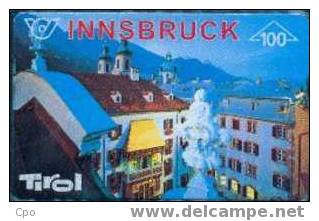 # AUSTRIA 167 Innsbruck - Goldenes Dachl 100 Landis&gyr 01.97 Tres Bon Etat - Autriche