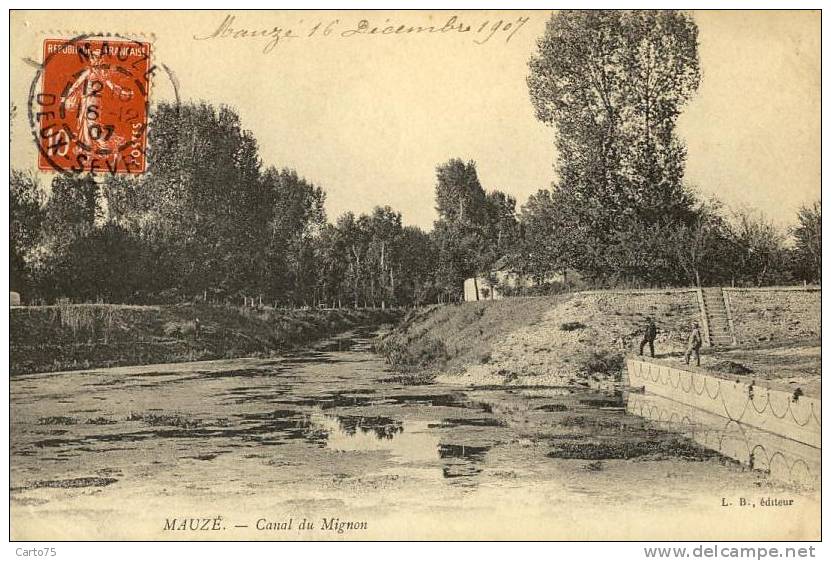 Mauzé 79 - Canal - Mauze Sur Le Mignon