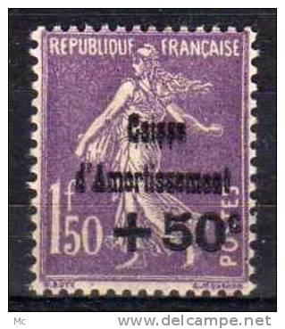 France N ° 268 Luxe ** - 1927-31 Caisse D'Amortissement