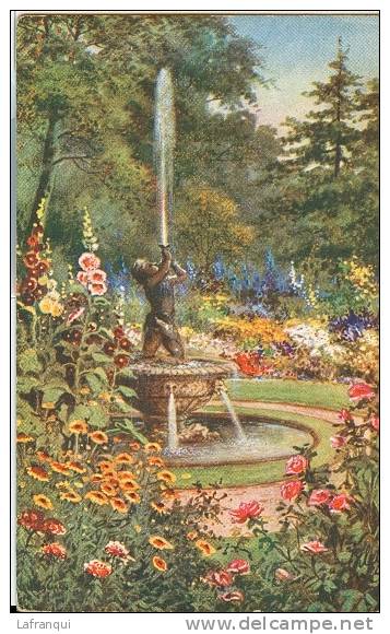 ILLUSTRATEUR RAPHAEL TUCK-oilette -ref 38-when The Flowers Are In Bloom  -carte Bon Etat - - Tuck, Raphael