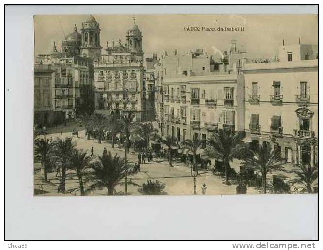 006573  -  Cadiz  -  Plaza De Isabel II - Cádiz