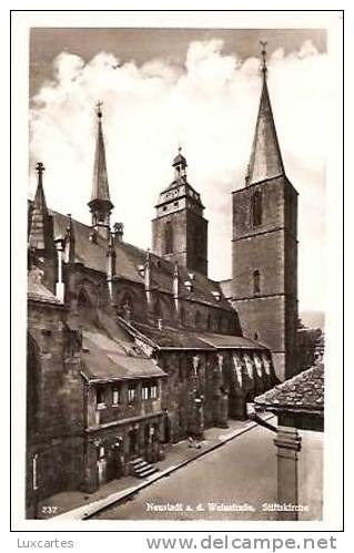 237. NEUSTADT A.D. WEINSTRASSE. STIFTSKIRCHE. - Neustadt (Weinstr.)