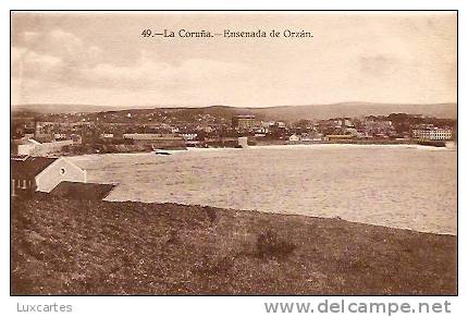 49.LA CORUNA . ENSENADA DE ORZAN. - La Coruña