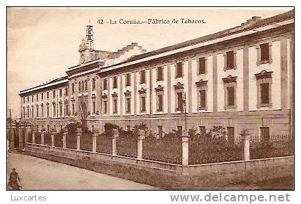 42.LA CORUNA . FABRICA DE TABACOS. - La Coruña