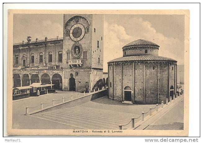 Lombardia MANTOVA Rotonda San Lorenzo 1941 Nuova - Mantova