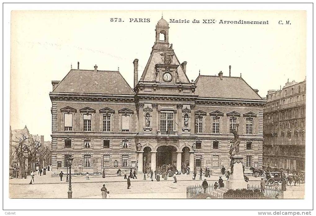 PARIS - La Mairie Du XIX Arrondissement - Paris (19)