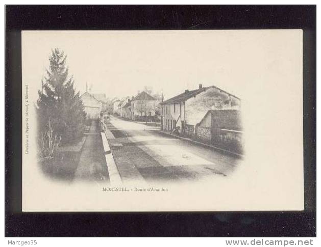 Morestel Route D'arandon édit.béraud   Belle Carte Précurseur - Morestel