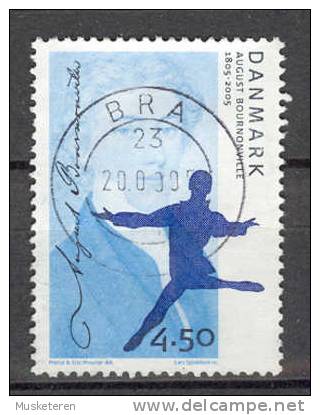 Denmark 2005 Mi. 1403  4.50 Kr August Bournonville Deluxe Cancel !! - Used Stamps