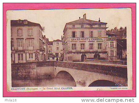 BRANTOME  Le Grand Hôtel CHABROL - Brantome