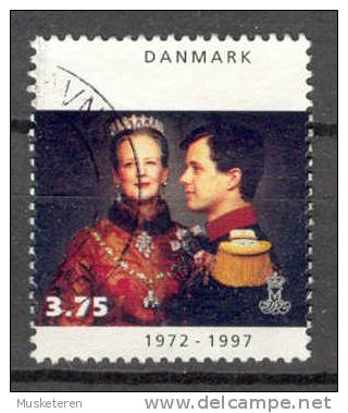 Denmark 1997 Mi. 1143  3.75 Kr 25th Year Of Reign Of Regentschaft Von Queen Margrethe II - Oblitérés