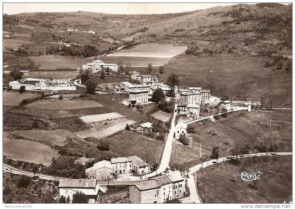 La Versanne ( Loire) Vue Aérienne,ed Combier , - Altri & Non Classificati