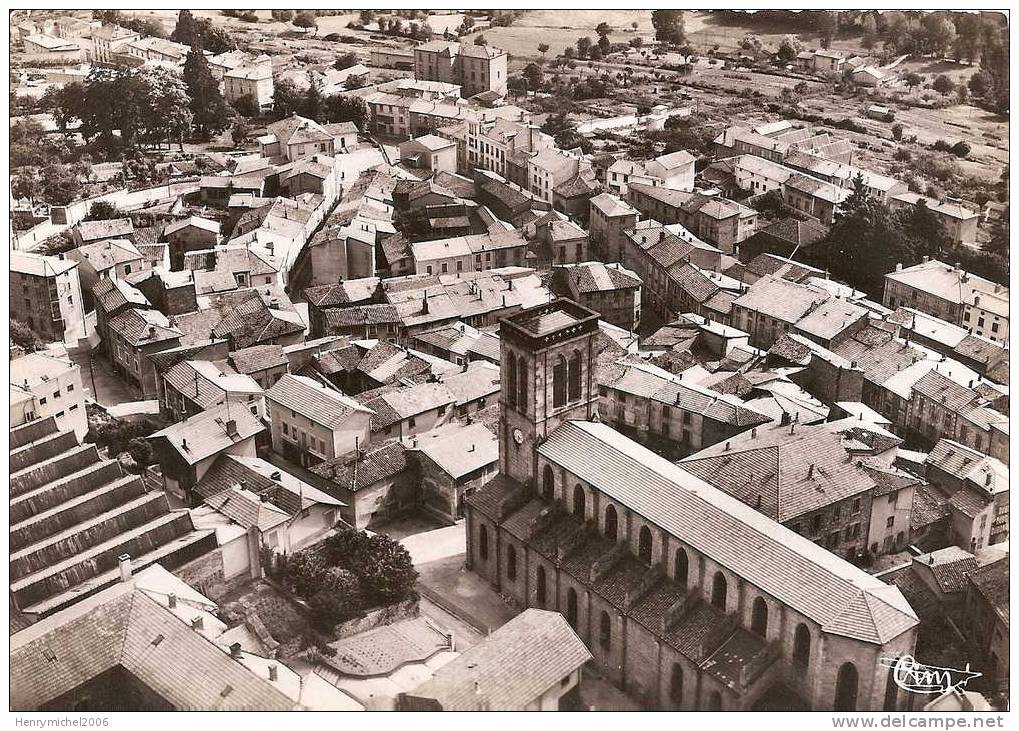 Panissières Vue Aérienne,ed Combier , Vers St étienne Roanne Firminy Montbrison  St Chamond - Altri & Non Classificati