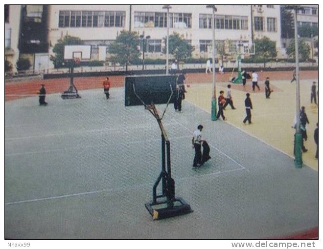 Basketball - The Basketball Court In Xiangming Middle School, Shanghai Of China - Basketball