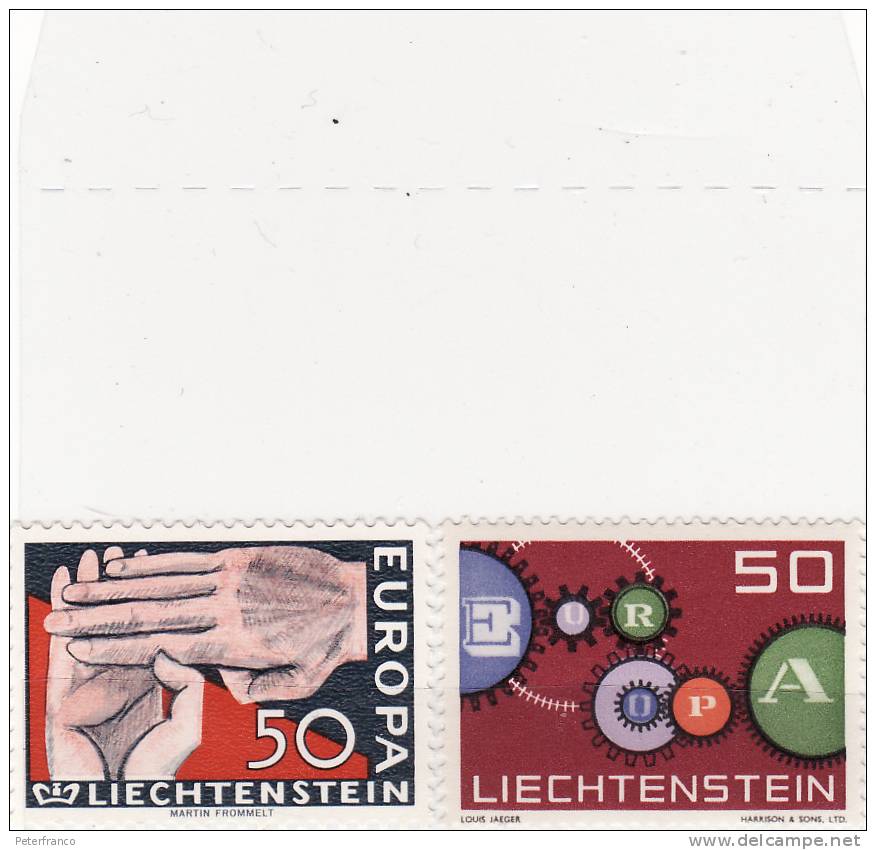 1961-1962 Europa - Unused Stamps