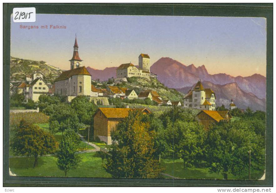 SARGANS  - TB - Sargans