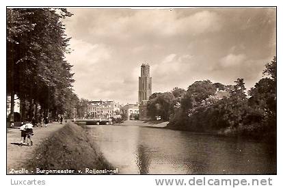 ZWOLLE . BURGEMEESTER V. ROIJENSINGEL - Zwolle