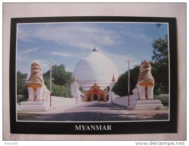 Myanmar - Mandalay - Kaungh Mu Daw Dome-shaped Pagoda - Myanmar (Burma)