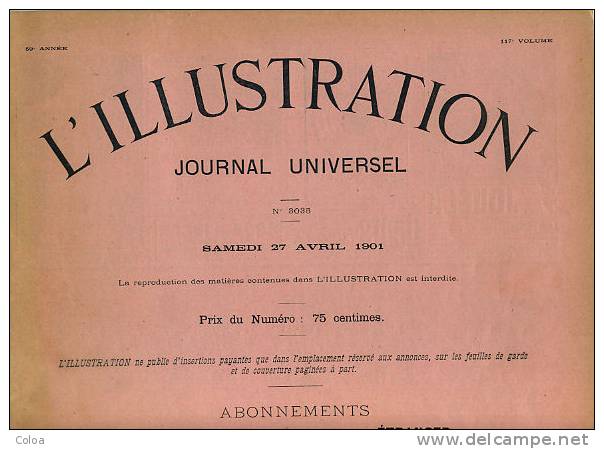 Chimie Berthelot Le Creusot 1901 - L'Illustration