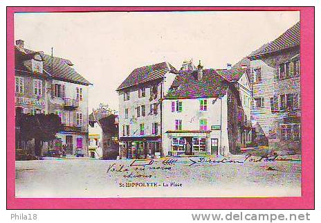 ST HIPPOLYTE  -  LA PLACE     Commerce  BROUHAUD - Saint Hippolyte