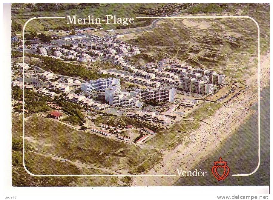 SAINT HILAIRE DE RIEZ -  MERLIN PLAGE  - N°  V 665 - Saint Hilaire De Riez