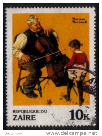 ZAIRE  Scott #  1005  F-VF USED - Oblitérés