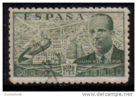 SPAIN   Scott #  C 114  F-VF USED - Oblitérés