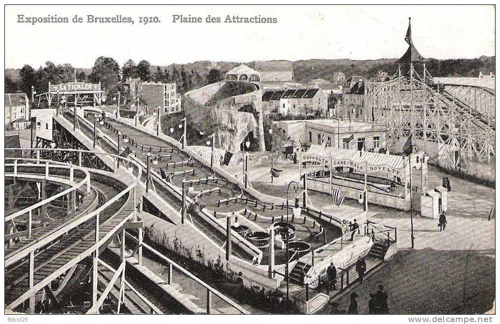 Exposition De Bruxelles 1910, Plaine Des Attractions(#1867) - Expositions Universelles