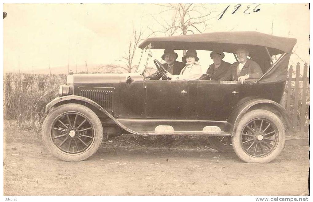 Voiture Décapotable 1926  #1740 - Voitures De Tourisme