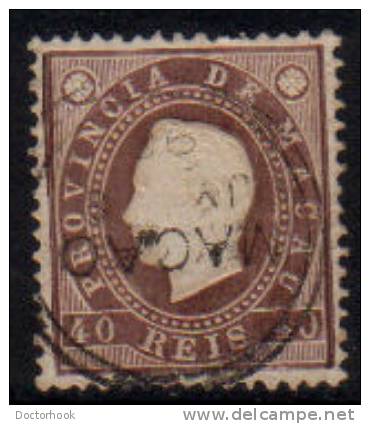 MACAO   Scott #  39  F-VF USED - Used Stamps