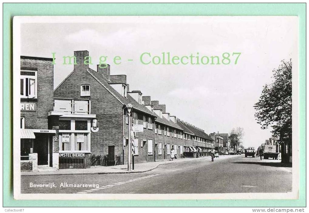 PAYS BAS - NIEDERLANDE - BEVERWIJK - ALKMAARSEWEG - REAL PHOTO POSTCARD - Beverwijk