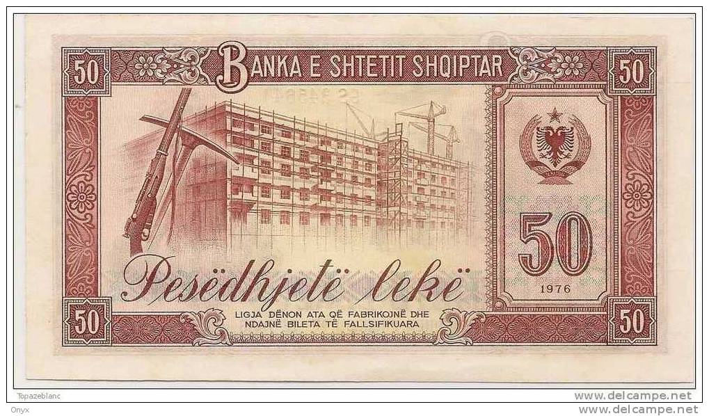 ALBANIA - 50 LEKE 1976 - SPECIMEN - NEUF / UNC / Pick 45 - Albanie