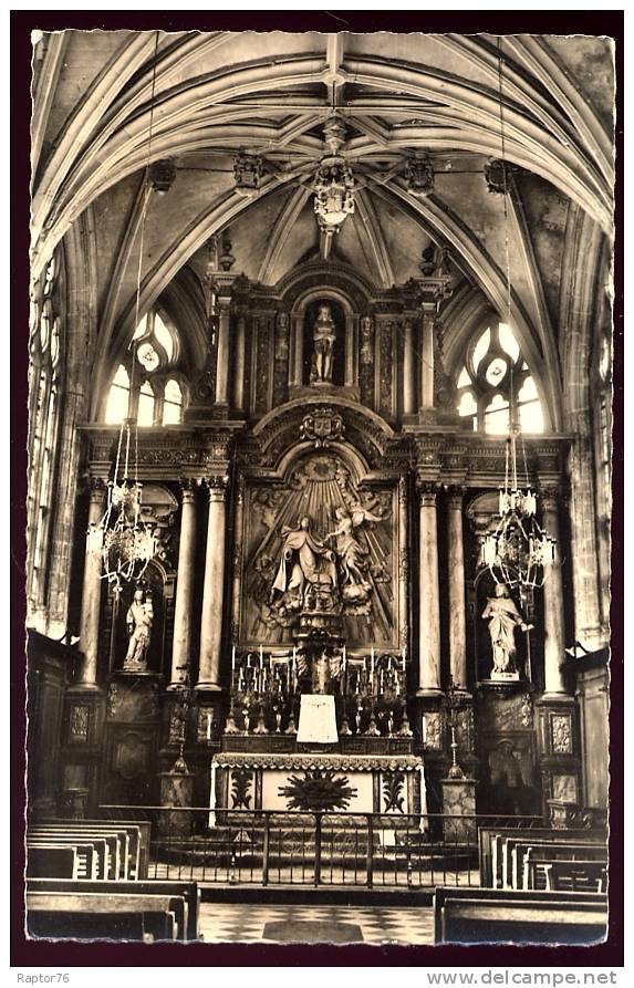 CPSM  FEUQUIERES EN VIMEU  Le Choeur De L'Eglise - Feuquieres En Vimeu