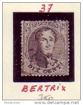 N° 14 LP 37 BERTRIX  NIPA +700 ****SUPER**** - 1863-1864 Medallones (13/16)