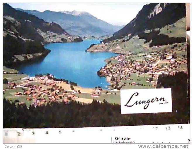 SUISSE SVIZZERA LUNGERN: KURORT VB1975   BZ1445 - Lungern