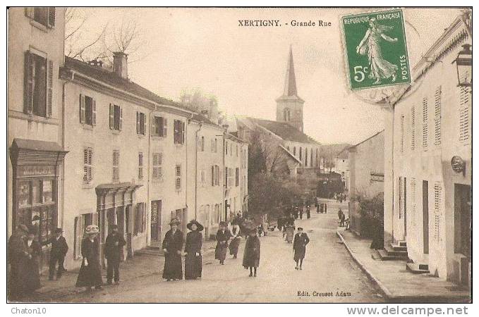 XERTIGNY - Grande Rue - Xertigny